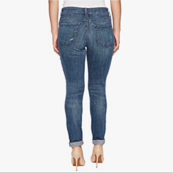 NYDJ Girlfriend Jeans Newton With Knee Slit Size 18W - Picture 2 of 4